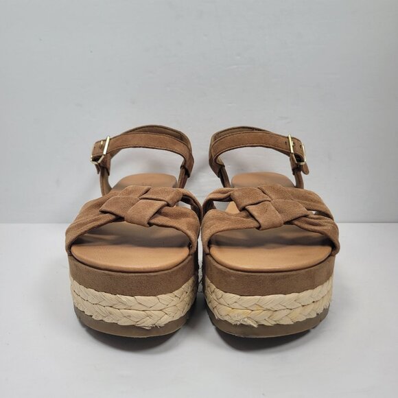 UGG Neusch Women's Brown Platform Sandals S/N 1125026 US Size 8 - Picture 3 of 9